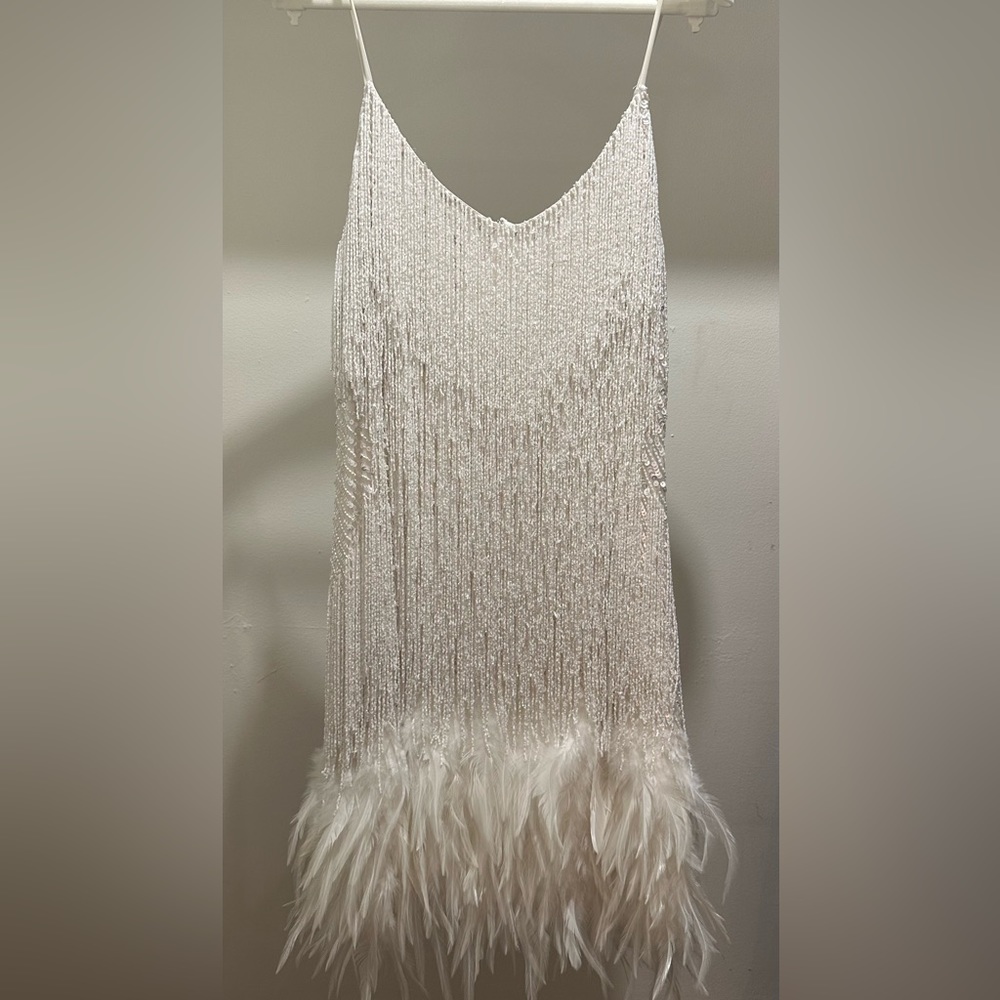 Nadine Merabi Lottie White Dress